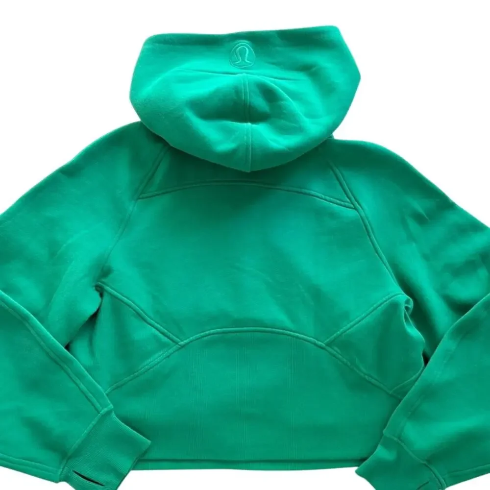 Lululemon Scuba Oversized Half-Zip Hoodie Cascadia Green Size XS/S Sweatshirt
